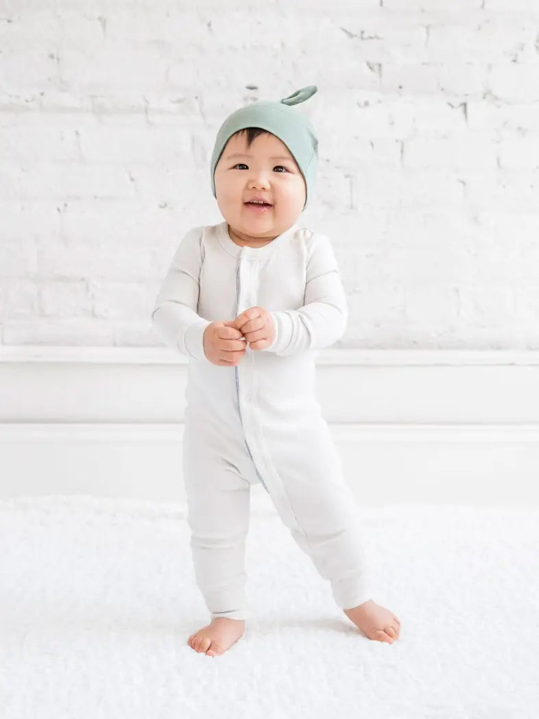 Organic Baby Classic Knotted Hat - Thyme