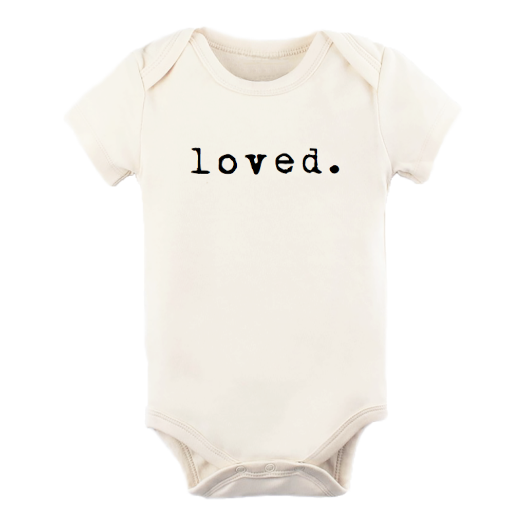 Loved Organic Baby Bodysuit | Short Sleeve